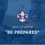 Scout logo and motto Be Prepared